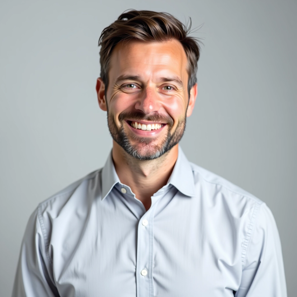 Martin Dvořák, Senior Product Analyst and Content Specialist at inventingbrandnames s.r.o., professional headshot